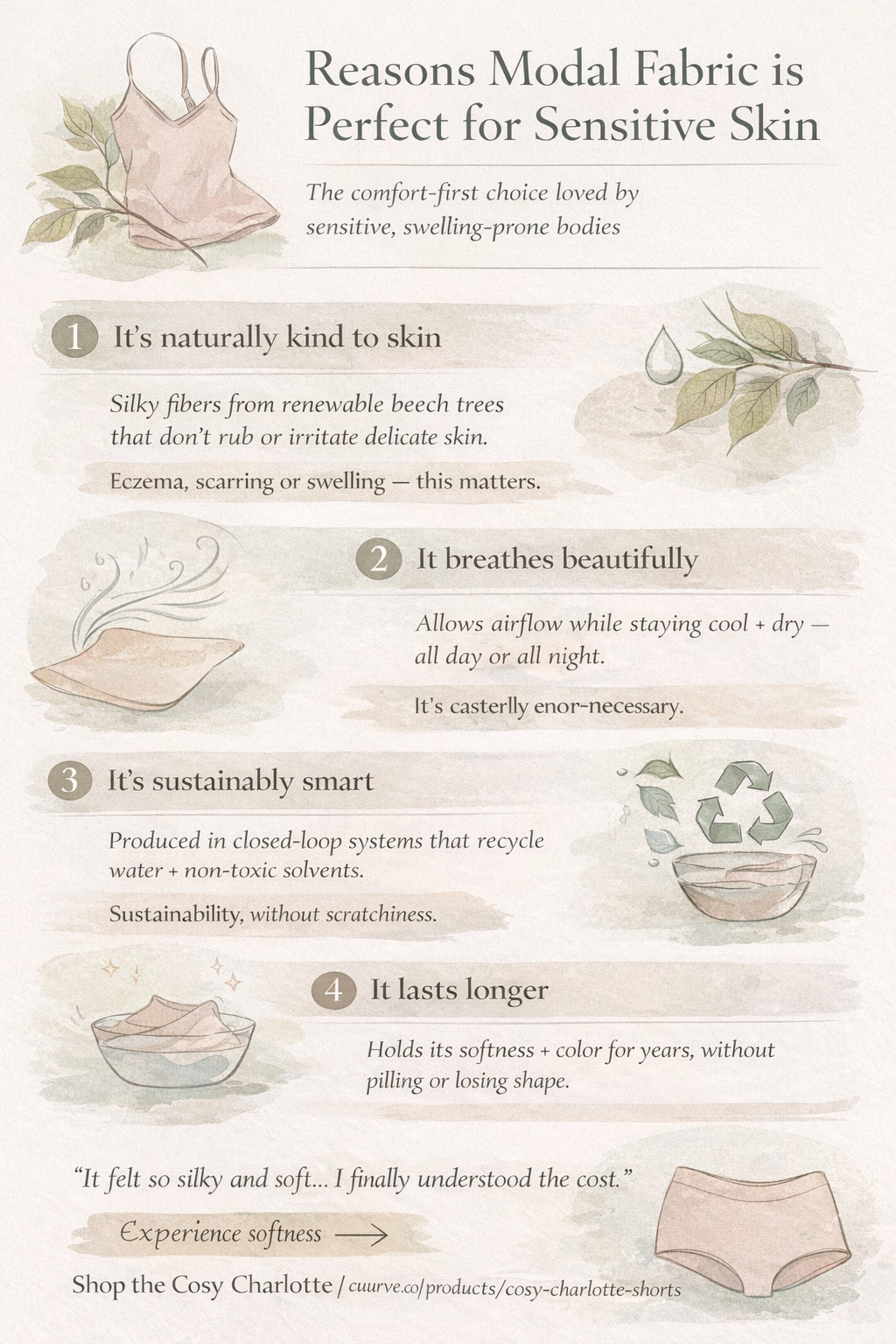 5 Reasons Modal Fabric Is Perfect for Sensitive Skin