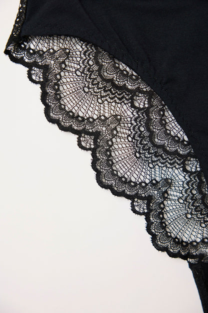 Sleek Sophie low-rise brief in Black TENCEL™ Modal, photo 3